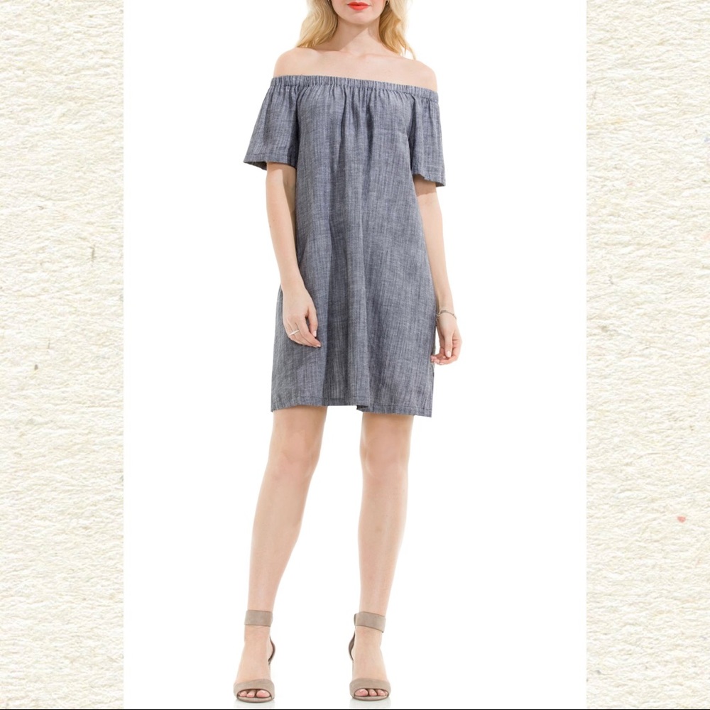 Two by Vince Camuto Off Shoulder Dress S NWT
